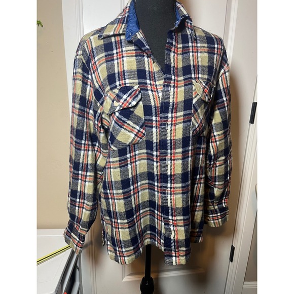Vintage Pendleton Flannel Lined Shirt Jacket Women's Cozy Warm Outerwear small - Picture 1 of 4